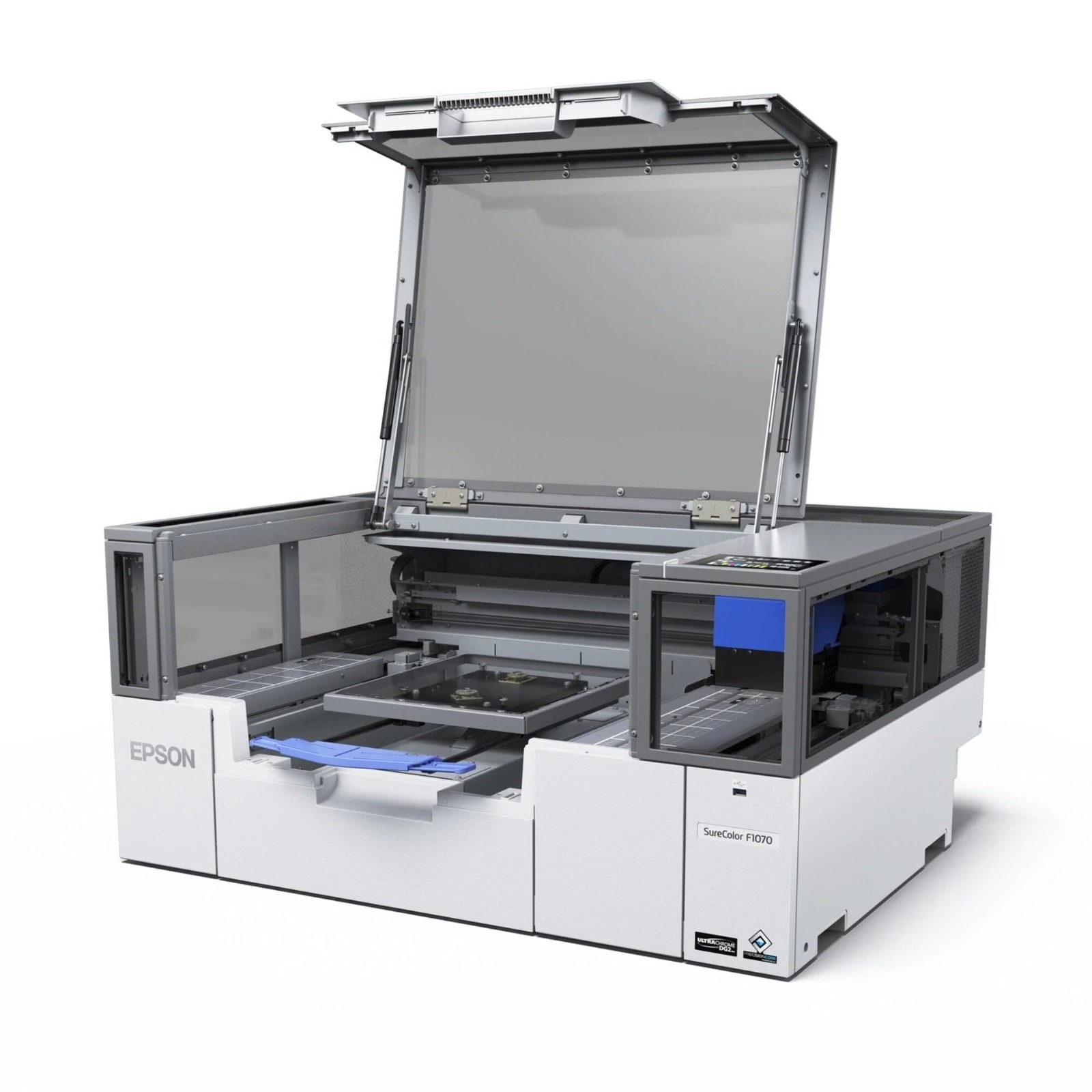 Epson presenta la nueva impresora SC-F1000 completando así su gama de impresoras híbridos DTG y DTF