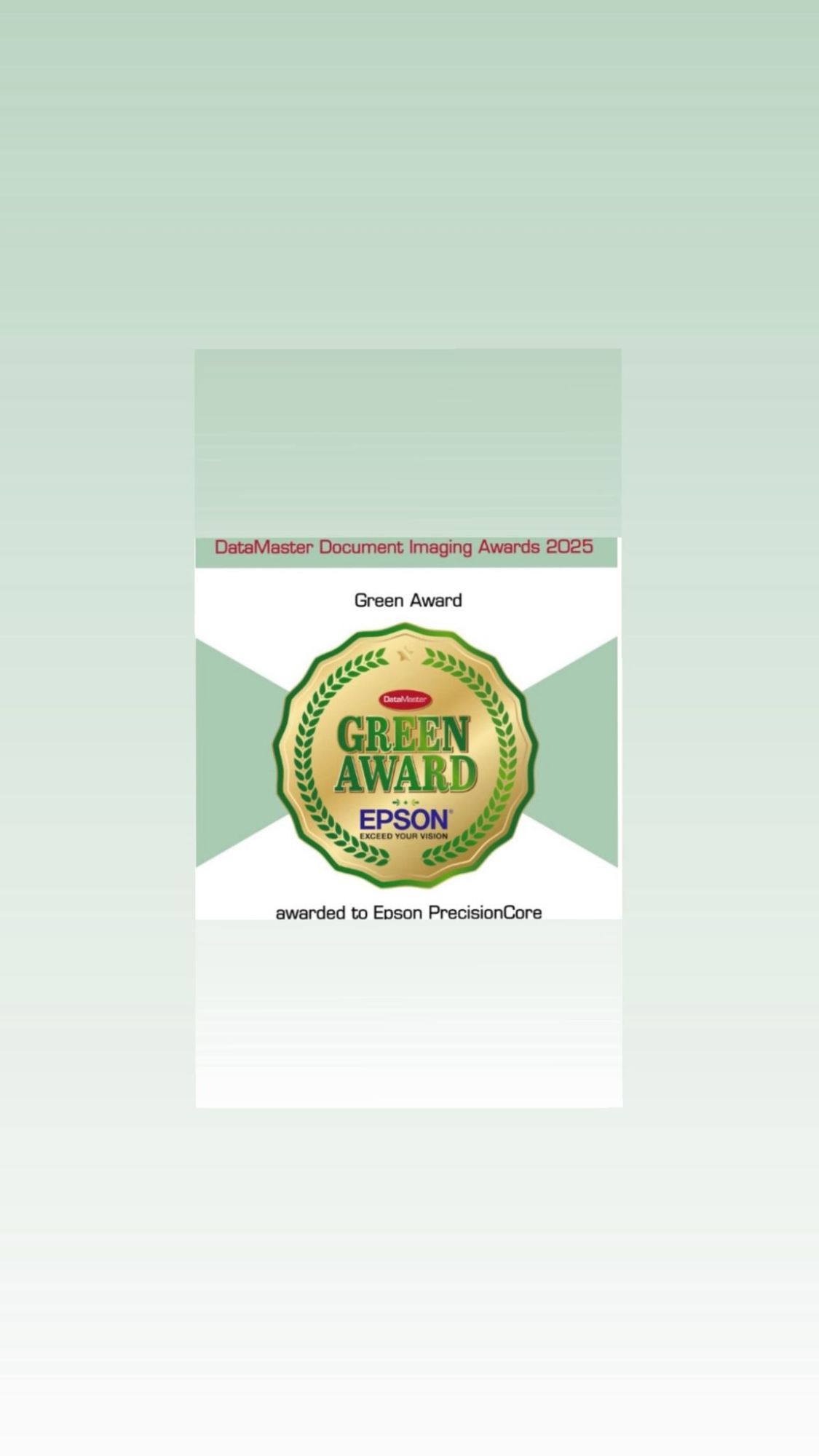 Epson triunfa en los premios Digital Imaging Awards de DataMaster Lab 2025